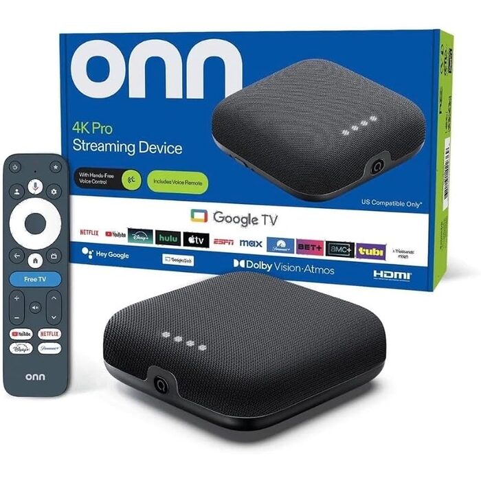 onn 4K Pro streaming box